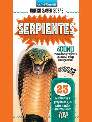 cover image of Serpientes